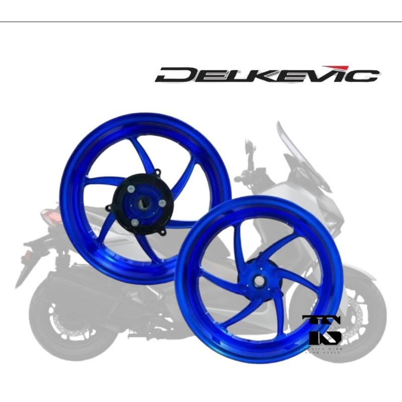 Velg Delkevic Xmax Biru // Original Delkevic // Velg Xmax By Delkevic Original Blue