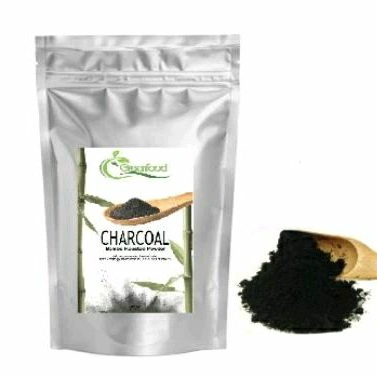 

Activated Charcoal Powder, Arang Aktif Bamboo Roasted, Food Grade 250gr