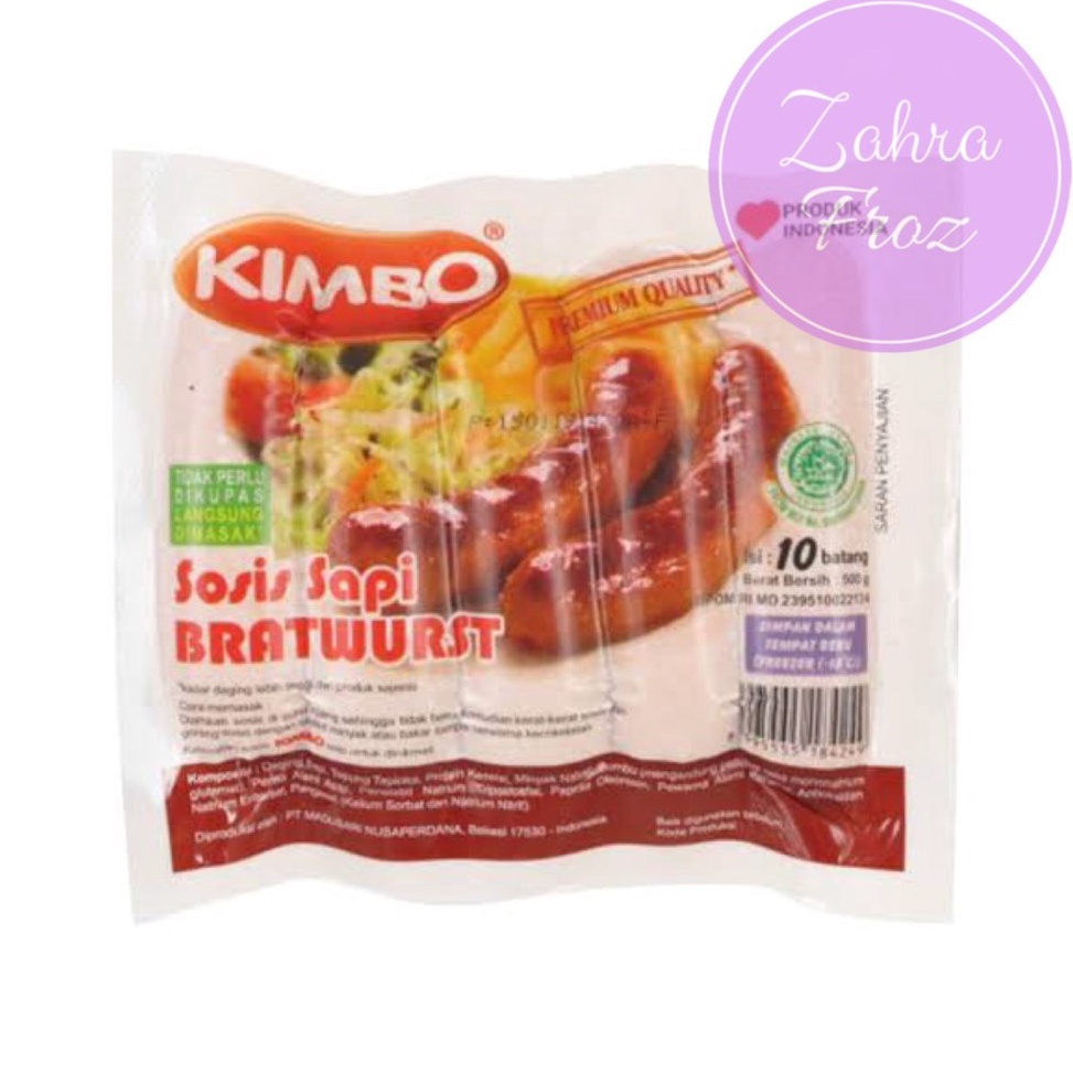 

Swip up KIMBO SOSIS BRATWURST 5 GR ISI 1