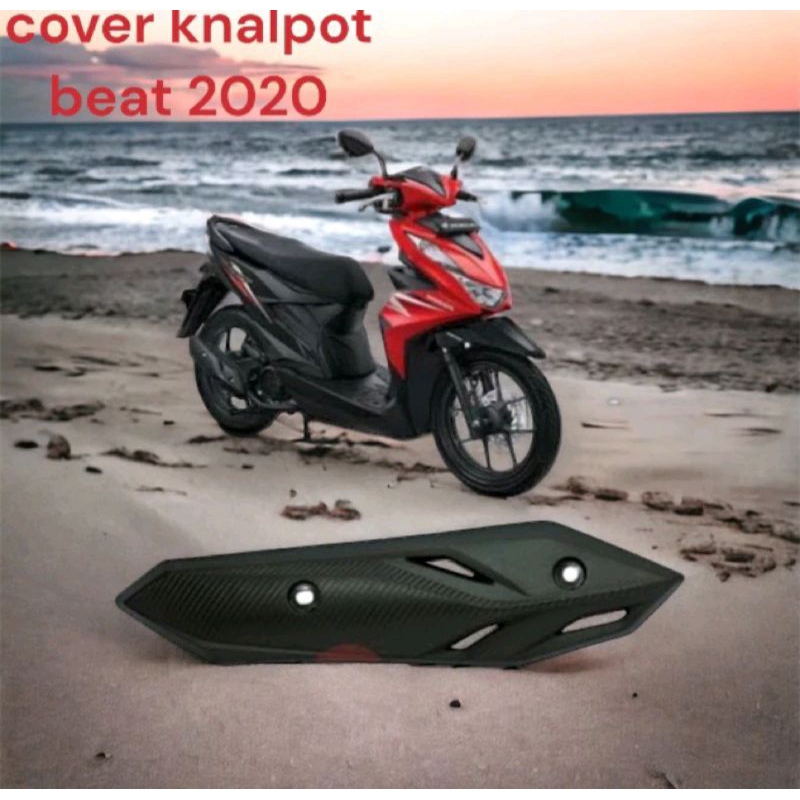 Aweh.Cover Knalpot Tutup Knalpot Honda Beat Led Deluxe Street 2020-2021-2022