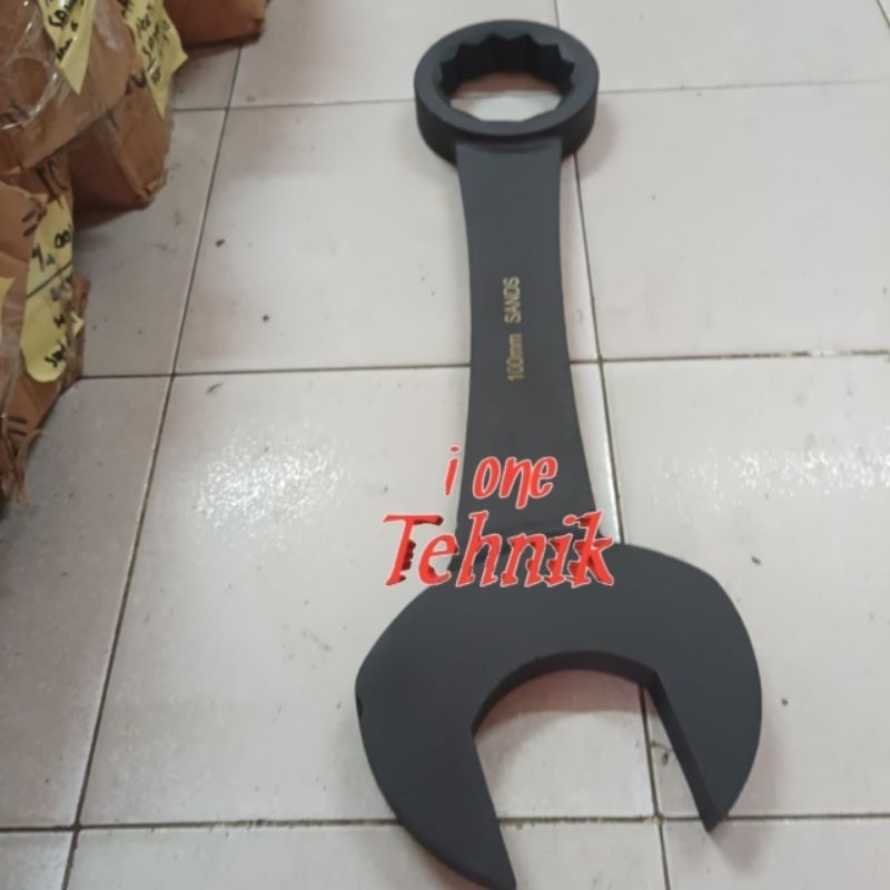 Kunci ring pas 100mm kunci ring pas kombinasi 100 mm  SANDS