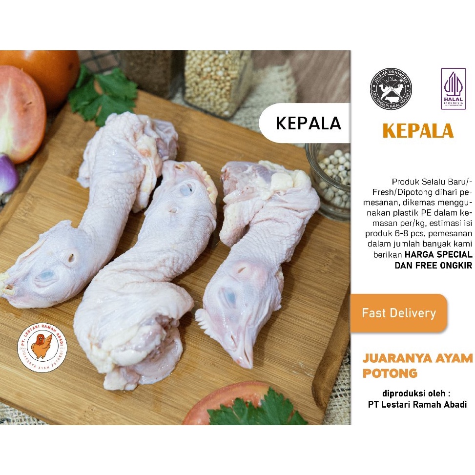 

VIRAL Kepala Ayam Fresh 1kg