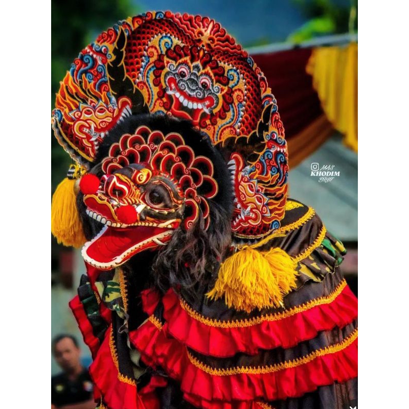 Barongan caplokan anak terbaru asli pastinya dari kayu bukan spon kualitas semi pentas kualitas buka