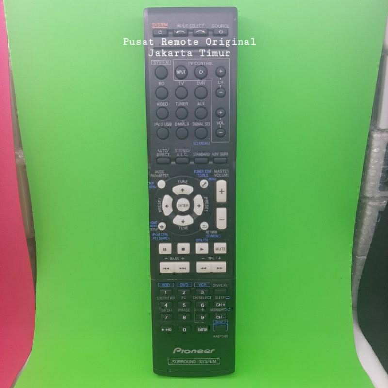 REMOTE REMOT DVD HOME THEATER PIONEER AXD7569 ORIGINAL