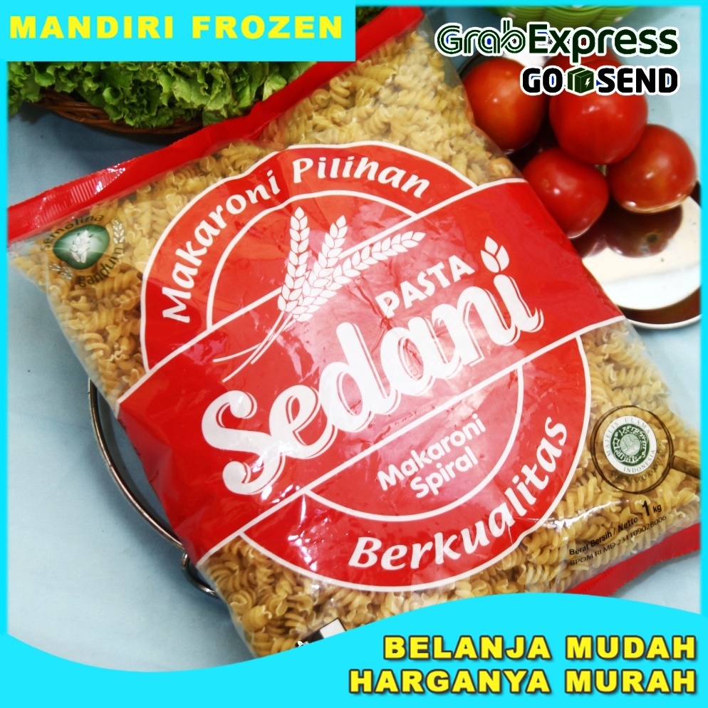 

Swip up SEDANI Makaroni Spiral 1kg