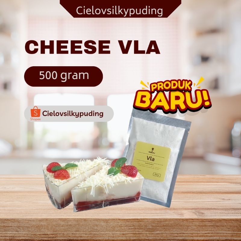 

vla keju 500 gram/ cheese vla cielov/ powder vla/ cielov silky puding