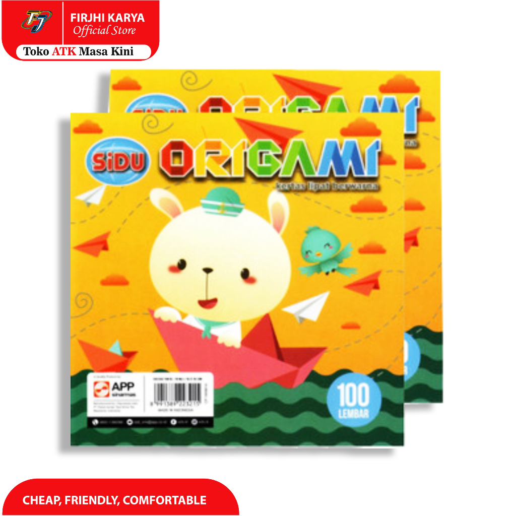 

Kertas Origami Besar - Sidu Origami 16cm
