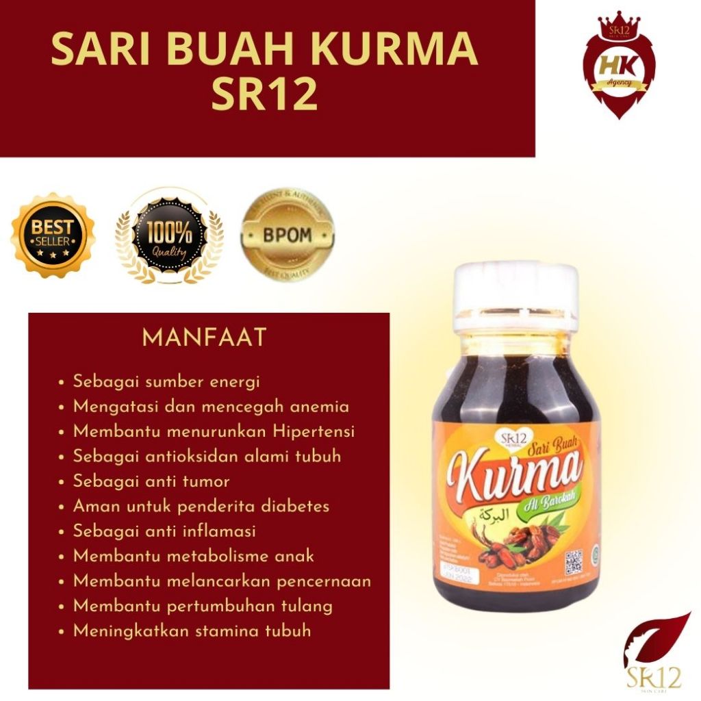 

Sari Buah Kurma SR12 SARI BUAH KURMA AL BAROKAH SR12 SUPLEMEN NUTRISI IBU HAMIL DAN MENYUSUI MENINGKATKAN PRODUKSI ASI BOSTER ASLI TANPA GULA MENINGKATKAN TROMBOSIT MENGATASI ANEMIA OBAT DEMAM BERDARAH MELANCARKAN PENCERNAAN