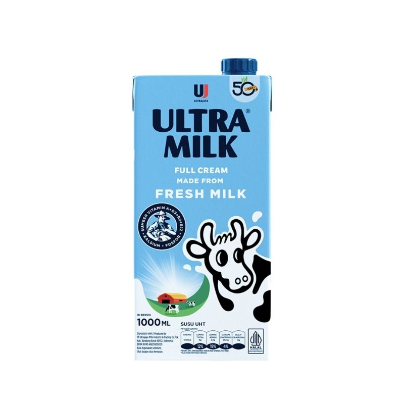 

Ultra Milk Full Cream 1L