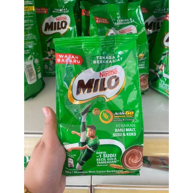 

NESTLE MILO Activ-Go 400 Gr Made jn Malaysia