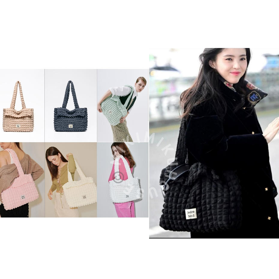 2024 NEW COLOR HAN SOHEE CROIFFLE BAG OFFICIAL KOREA BRAND SHOULDER TAS STYLE JEDREFEB5 GRYSON FASHI