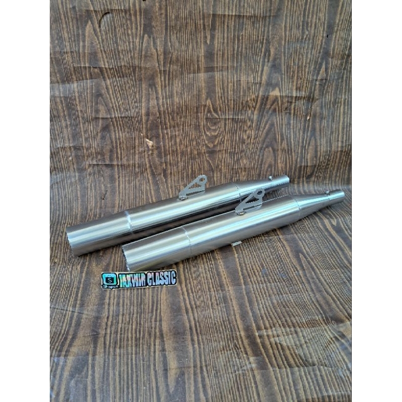 Knalpot Japstyle motor custom model Harley stenlis