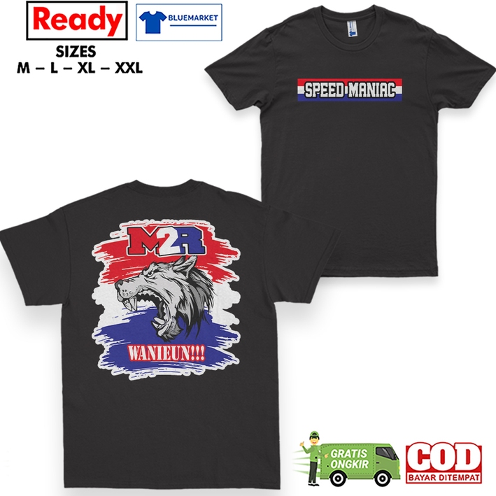 Kaos Moonraker Speed Maniac - Baju Moonraker Speed Maniac - Cutton Combed 30s
