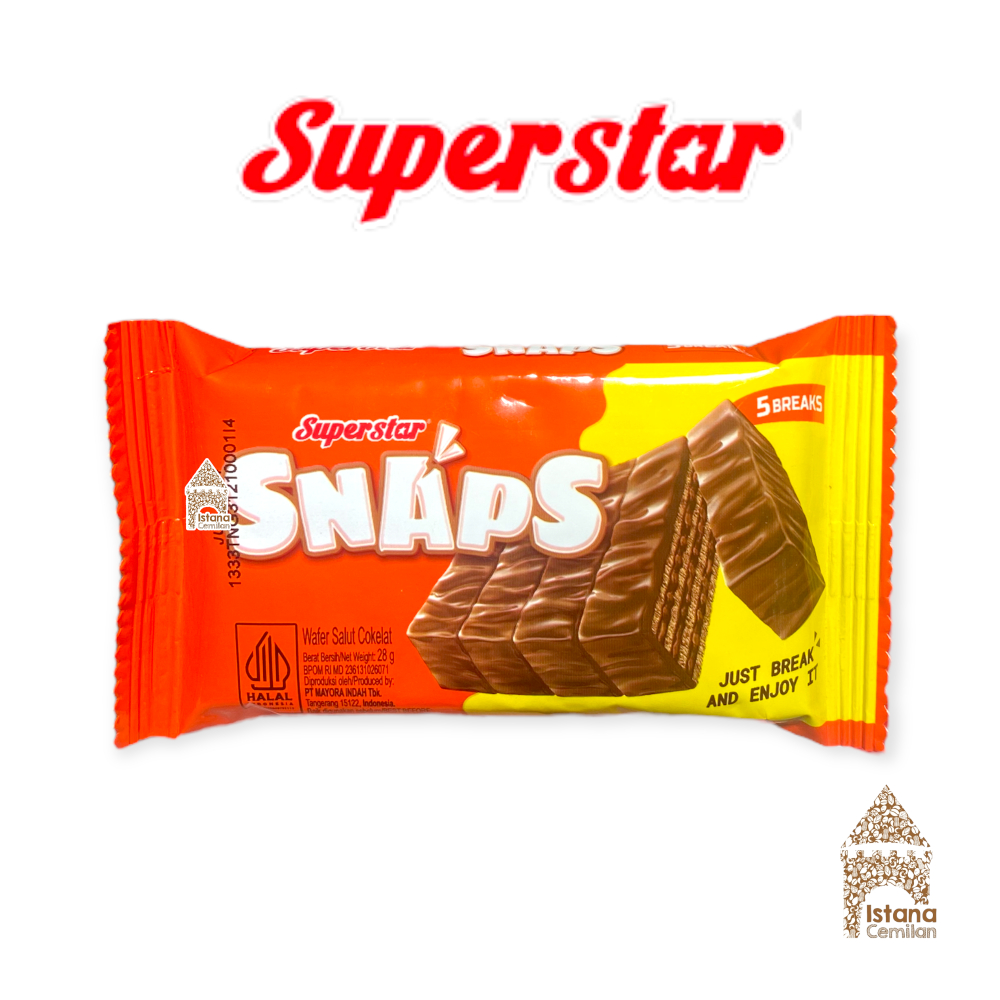 

Superstar SNAPS Triple Chocolate 28 Gram