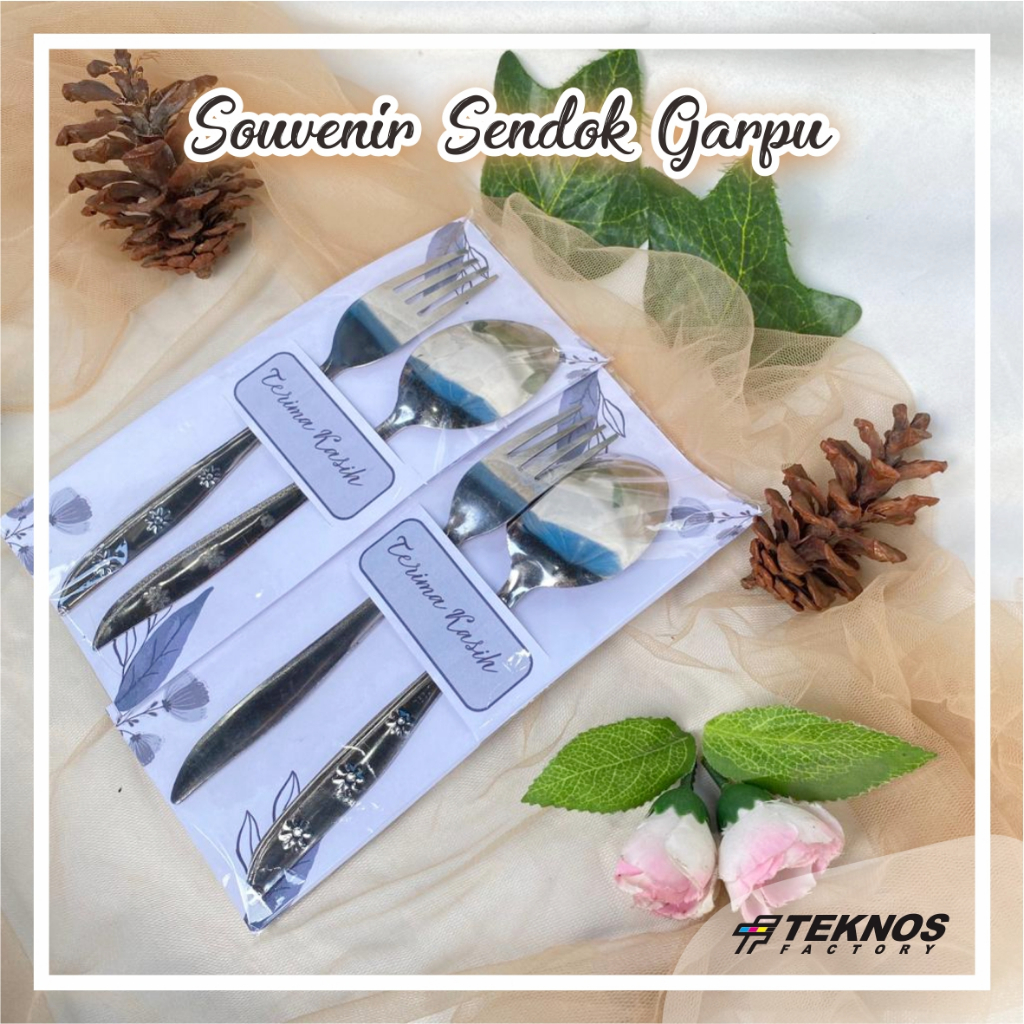 SOUVENIR PERNIKAHAN - SOUVENIR PERNIKAHAN SENDOK STAINLESS MURAH