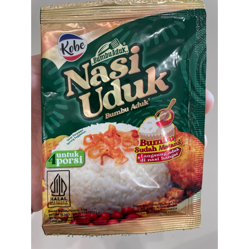 

Kobe bumbu aduk nasi uduk 15gr