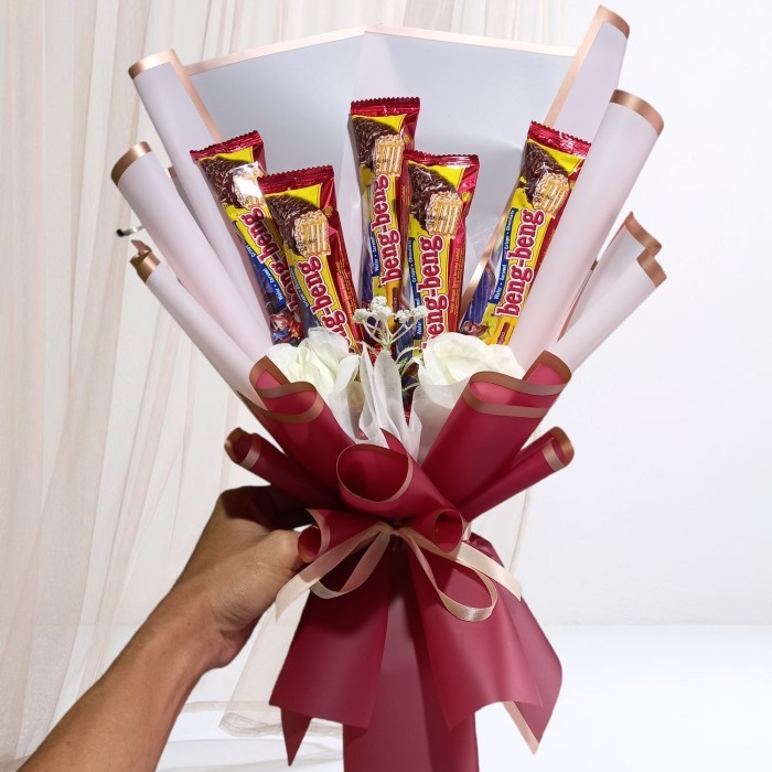

Bingkisan Coklat Beng Beng 20gr /Bingkisan Wisuda/Ultah/Hari Guru/Valentine