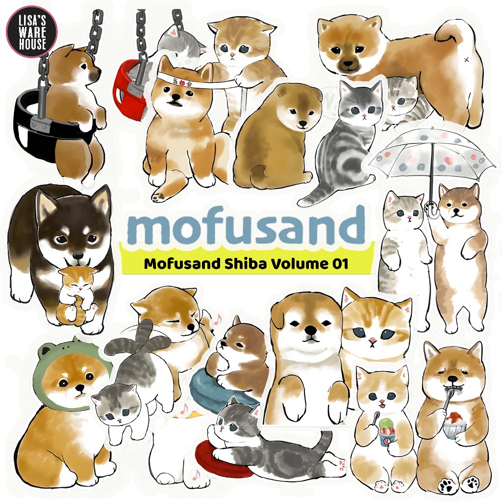 

Sticker Mofusand Shiba Volume 01