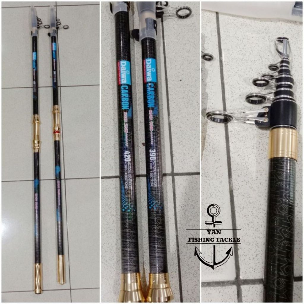 Joran Pancing Surf Daiwa Seven Star 390 420 450 Carbon