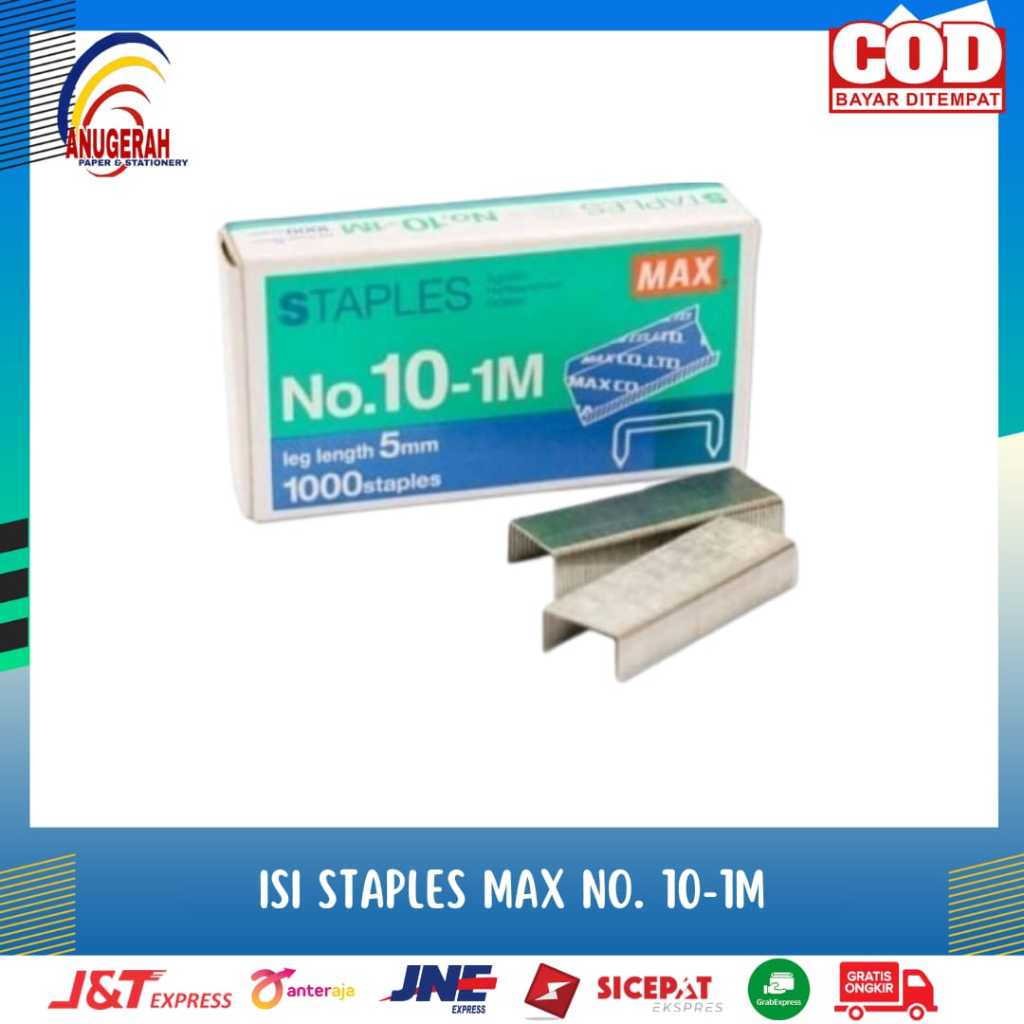

ISI STAPLES MAX NO 10 (PCS)