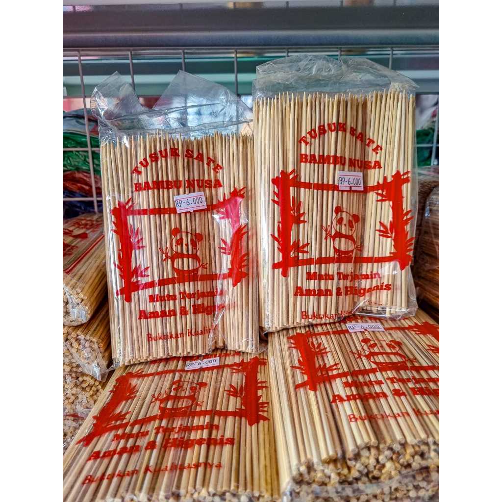 TUSUK SATE TUSUK CILOK PENDEK TUSUK BAMBU NUSA