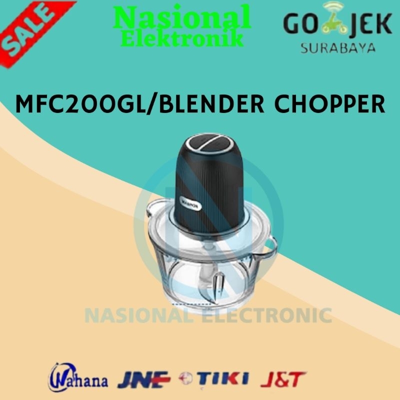 MASPION FOOD CHOPPER MFC 200 GL/CHOPPER MASPION MFC 200GL/BLENDER CHOPPER MASPION MFC 200 GL/CHOPPER