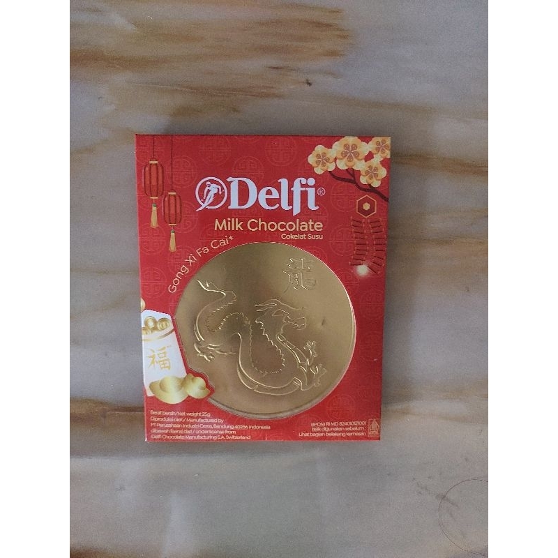 

Chocolate Delfi Koin Imlek 25 gram