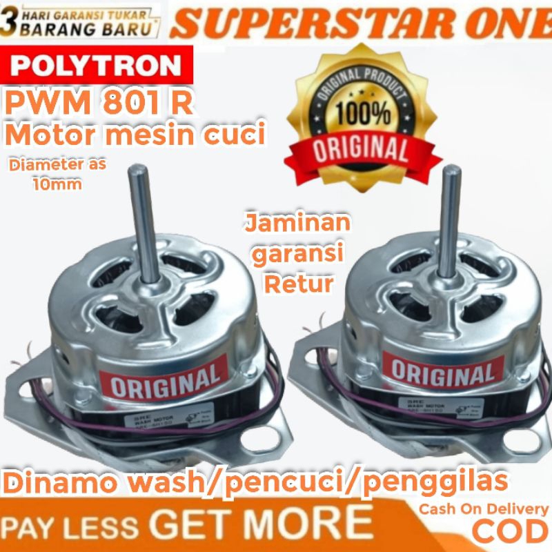 Dinamo wash/pencuci mesin cuci PWM-801R/PWM 801 R POLYTRON