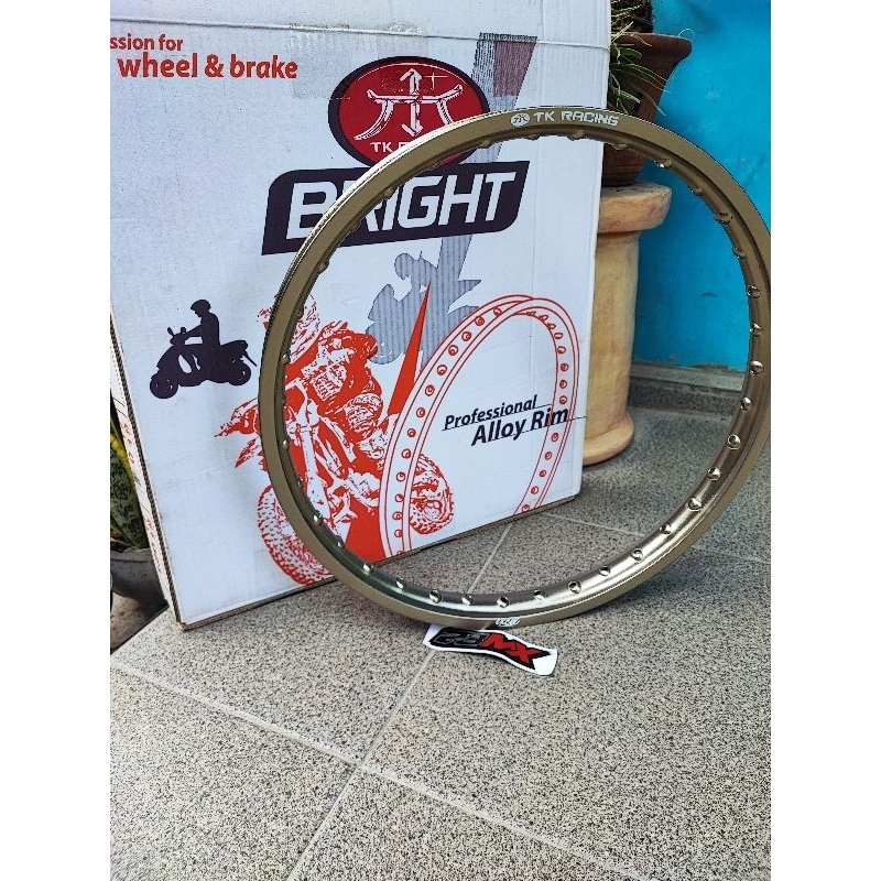 VELG PELAK TK JAPAN EXCEL 120 RING 17 WARNA Bronze KULIT JERUK BARANG IMPORT NEW OLD STOK