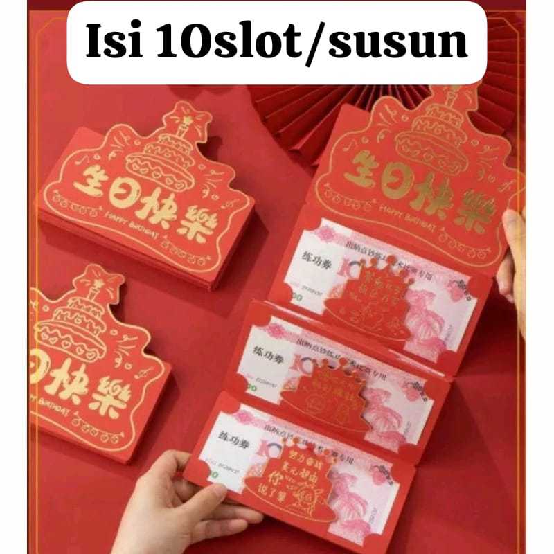 

laristerus79 ANGPAU ULANG TAHUN 10SUSUN angpau panjang angpao panjang angpau viral angpao viral angpau unik angpao unik A009