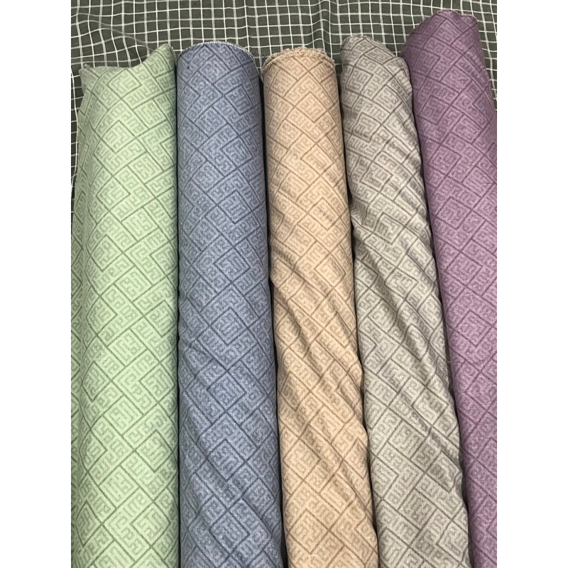 kain katun madinah motif / baju koko / baju muslim / gamis / jubah