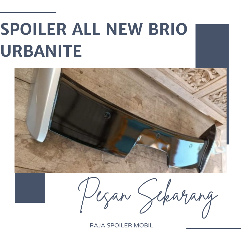 SPOILER MOBIL ALL NEW BRIO URBANITE