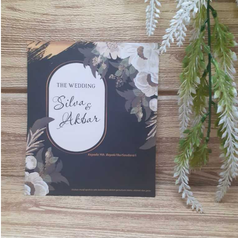 Blangko Undangan Cantik 102 Murah