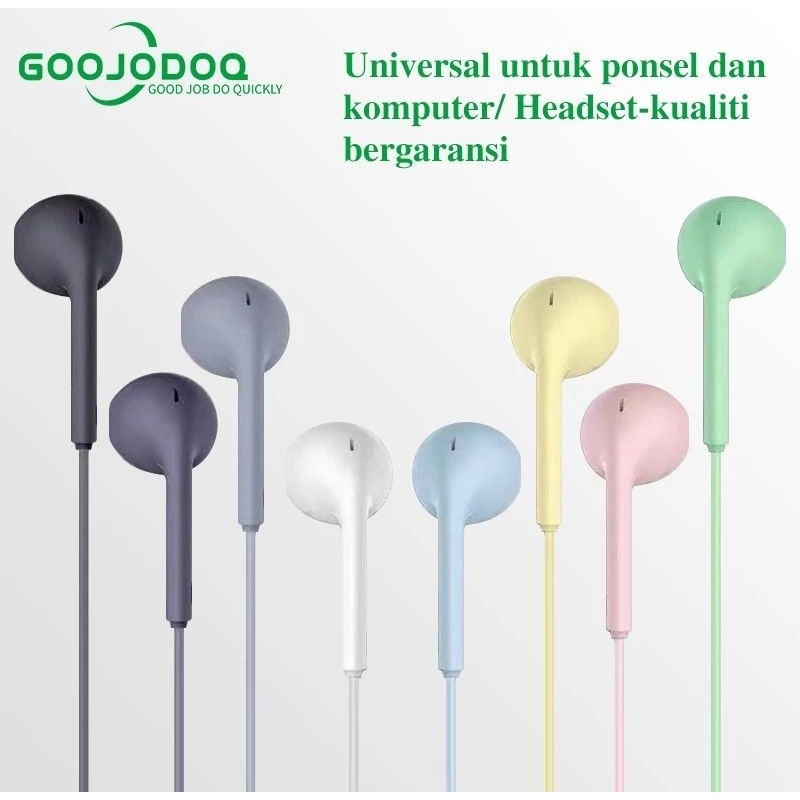 U-19 Headset Macaron Color HiFi Over Ear 1.2 m Headset
