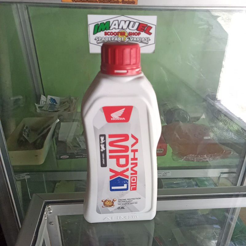 oli mesin motor HONDA CUB & SPORT oli AHM MPX 1 ORIGINAL untuk motor Supra Revo Blade dkk