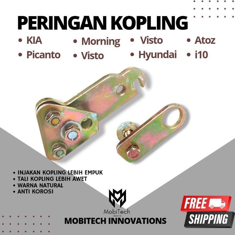 PERINGAN KOPLING PENGENTENG KOPLING KIA Picanto Morning Visto Hyundai Atoz i10 taft taruna ferosa