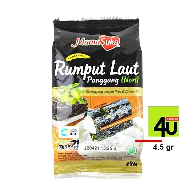 

mama suka rumput laut rasa original per pcs