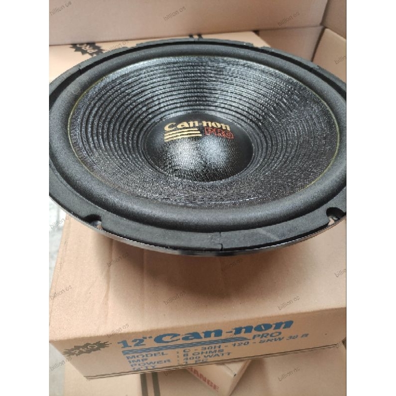 SPEAKER 12 INCH WOFFER (BASS), CAN-NON PRO 1238B, Canon
