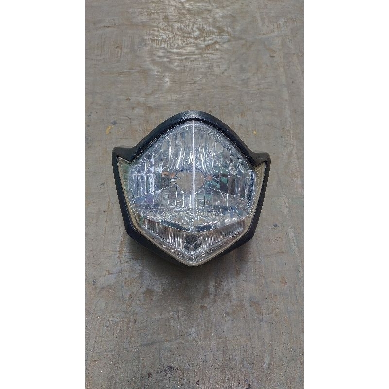 Reflektor lampu depan Yamaha vixion old lampu oval tahun 2010 2012 original 2nd lepasan motor