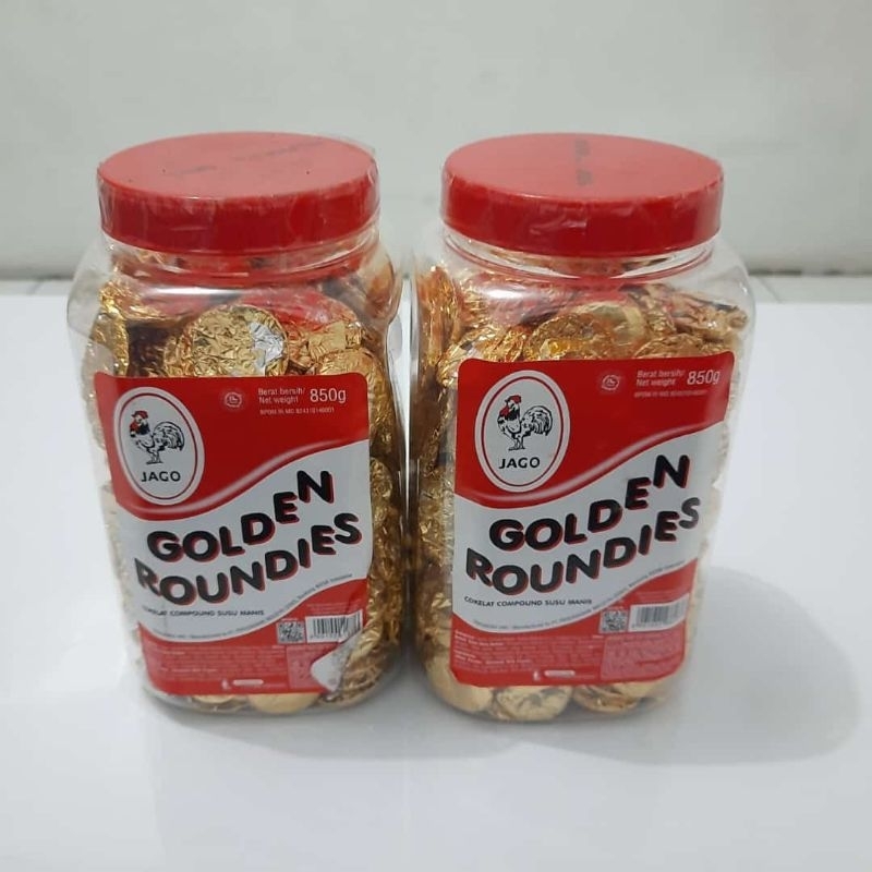 

coklat koin jago golden roundies 850 gram