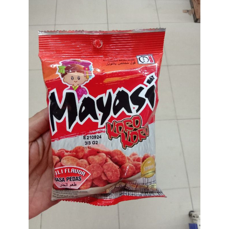 

Mayasi Koro Koro rasa keju dan pedas 60g