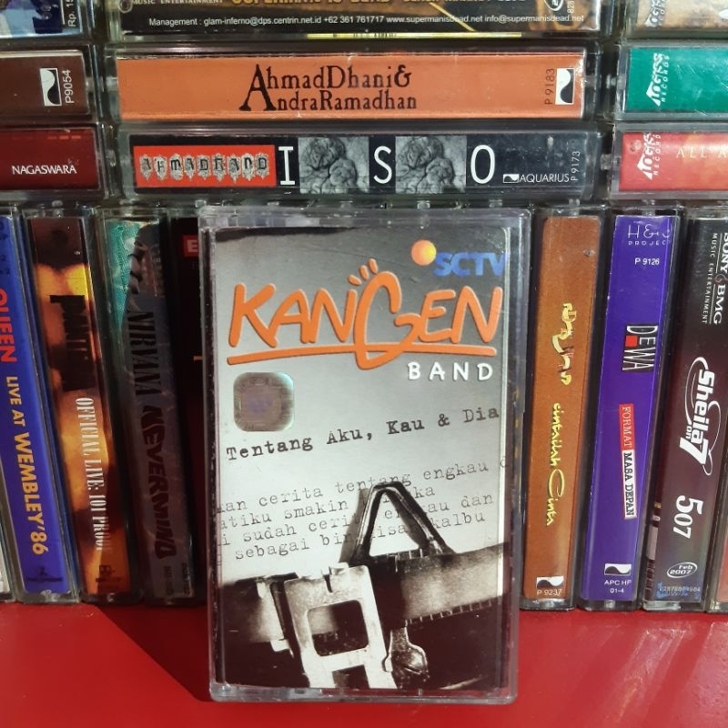 Kaset Pita Kangen Band Tentang Aku Kau Dan Dia Kangen