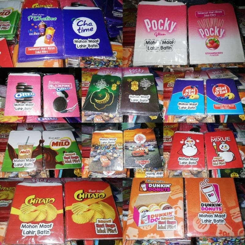 

30 AMPLOP LEBARAN SIAP PAKAI UKURAN 6cmx8cm (Uang dilipat)