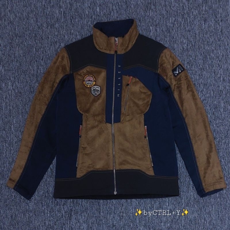 [PRELOVED] MIL.LET SOFTSHELL & SHERPA FUR JACKET MOUNTAIN JACKET