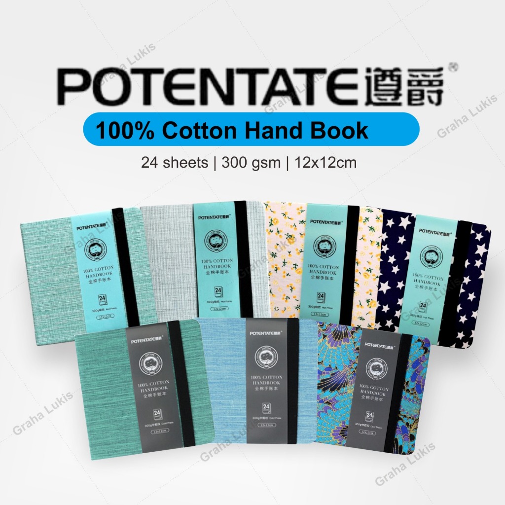 

POTENTATE Watercolor Handbook CP / HP 300gsm