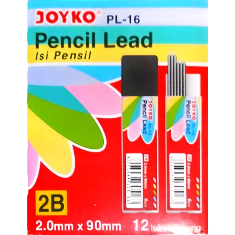 

Refill Pencil Mechanic Lead Joyko 2B for 2mm ( tube )