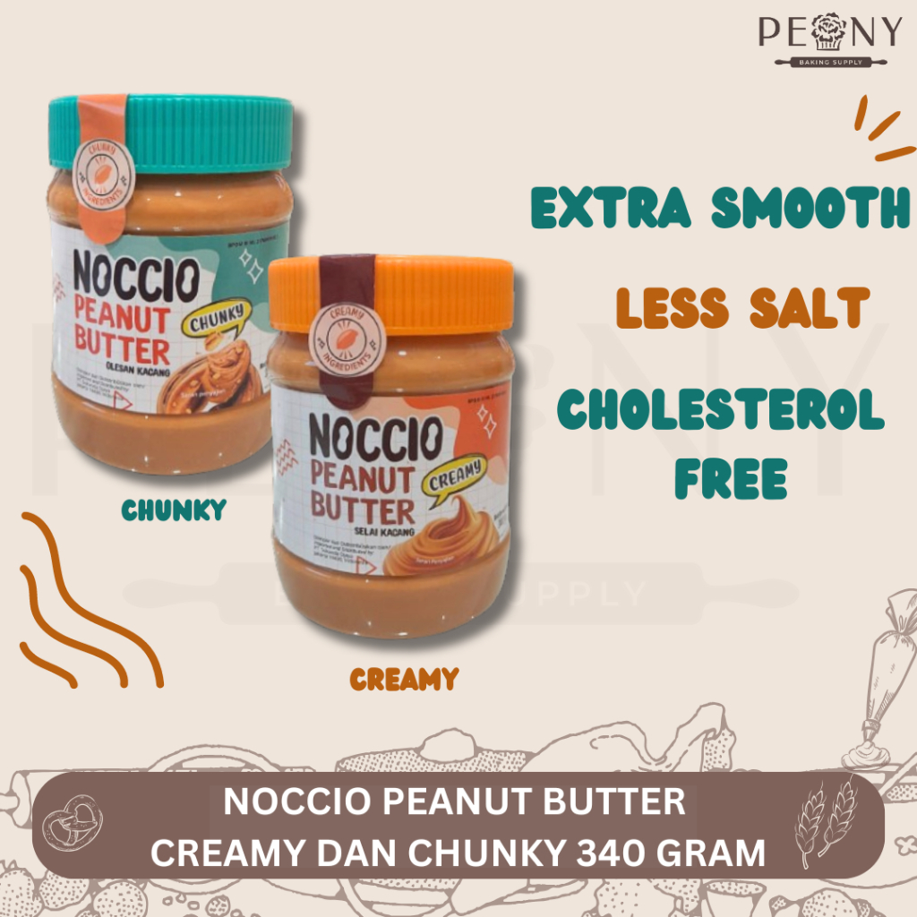 

NOCCIO PEANUT BUTTER CHUCKY DAN CREAMY 340 GR
