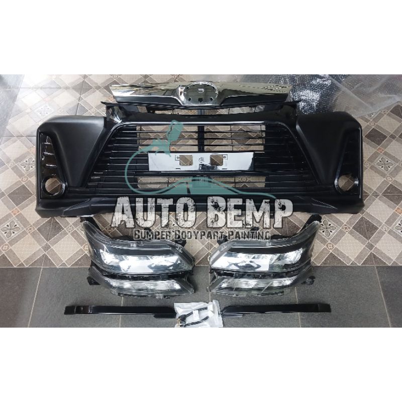 bumper veloz 2019 2020 paket upgrade