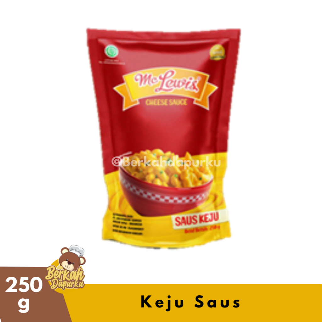 

Mc Lewis Cheese Sauce 250g Saus Keju