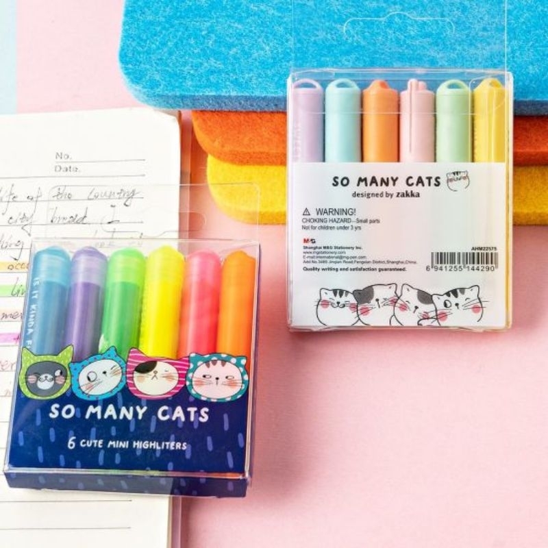 

STABILO GEMAS MINI SO MANY CATS M&G